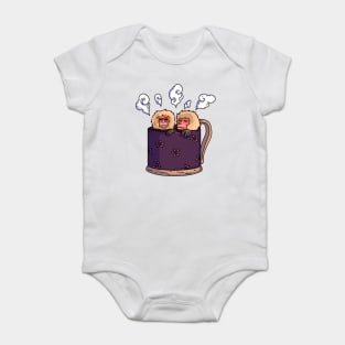 A Cup of Hot Coffee Baby Bodysuit